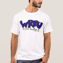 T-shirt clássico do logotipo de WRIU