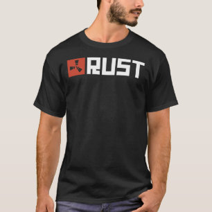 T-Shirt Clássico do Logotipo do Jogo de Ferrugem