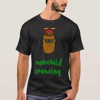 T-Shirt Clássico do Logotipo Manchild