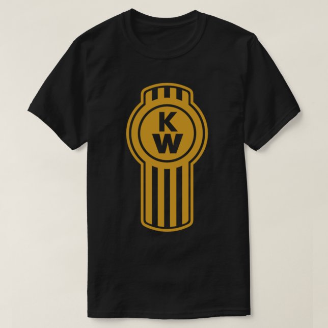 T-Shirt Clássico do LOGOTIPO TRUCK-KENWORTH (Frente do Design)