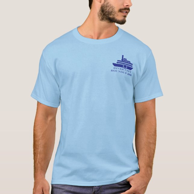 T-shirt Clássico do Riverboat (Frente)