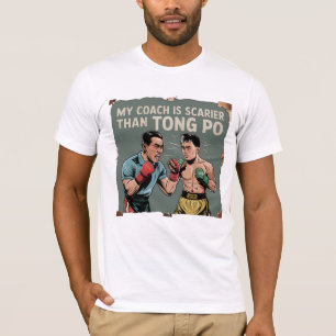 T-Shirt Clássico do Treinador Tailandês Engraçado