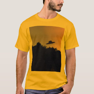 T-shirt clássico dos pires de vôo 2