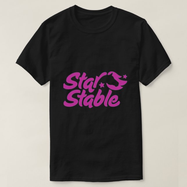 T-Shirt Clássico estável estrela.png (Frente do Design)
