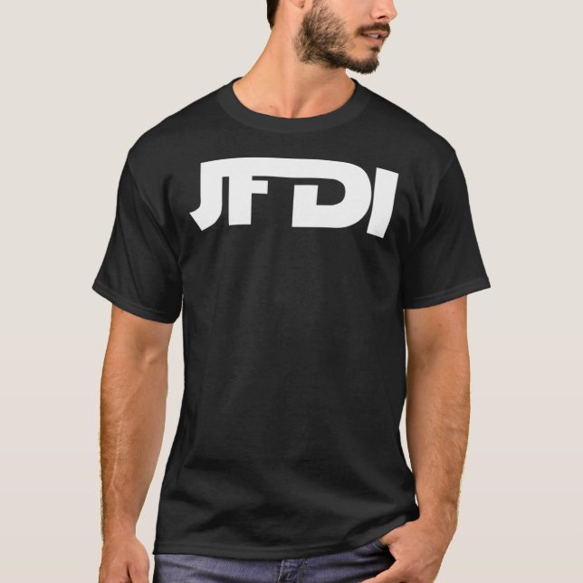 T-Shirt Clássico JFDI (Frente)