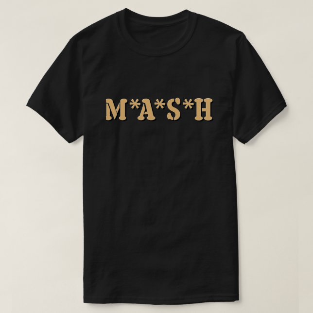 T-Shirt Clássico MASH.png (Frente do Design)