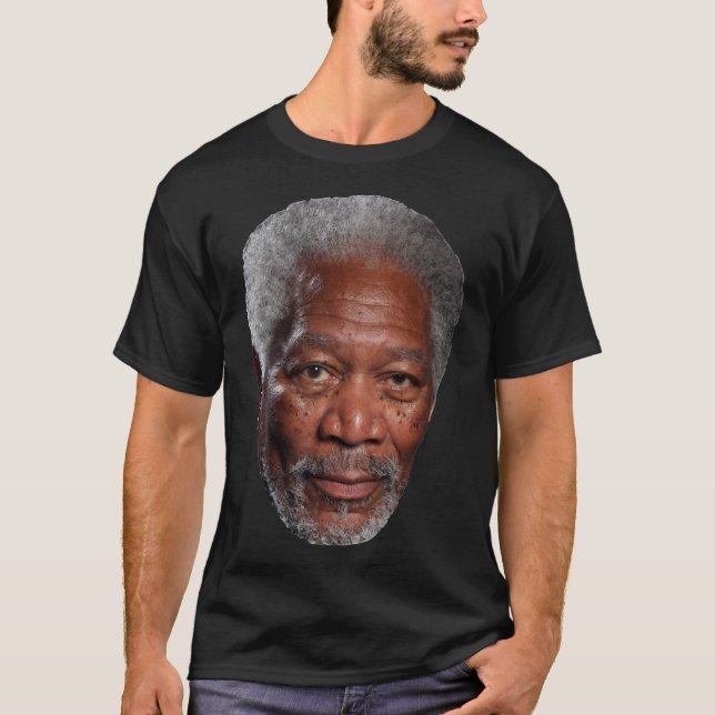 T-Shirt Clássico Morgan Freeman (Frente)