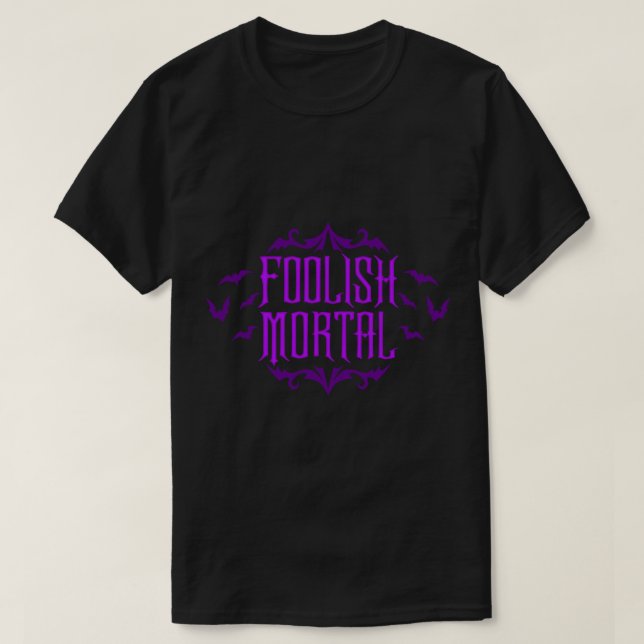 T-Shirt Clássico Mortal Idiota (Frente do Design)