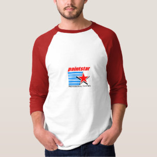 T-shirt clássico paintstar do basebol
