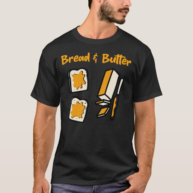 T-Shirt Clássico Pão e Manteiga (Frente)