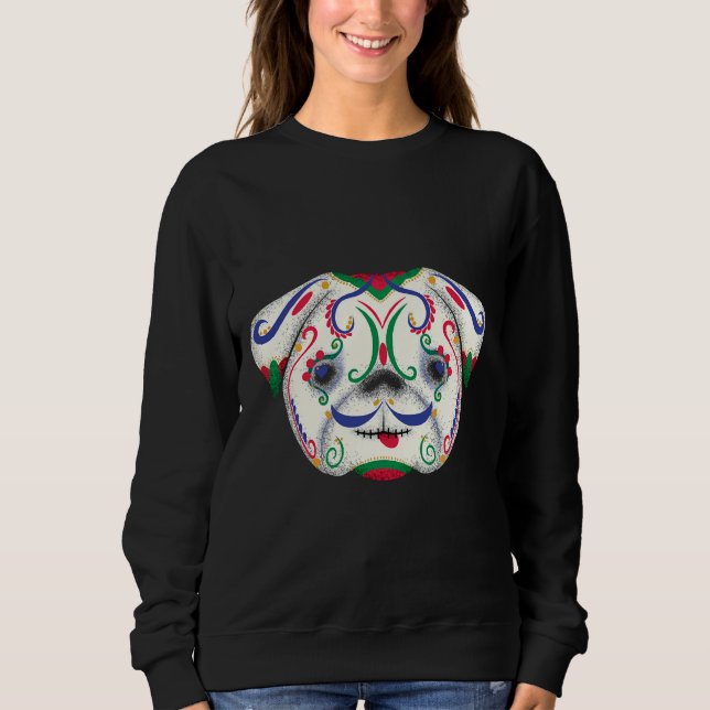 T-Shirt Clássico Pug 557 (Frente)