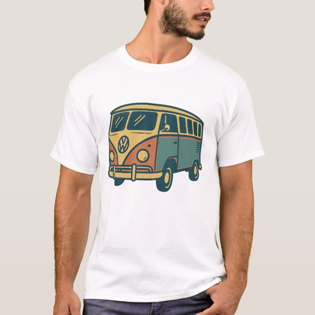 T-Shirt Clássico Retro - Estética Automática Vinta (Frente)