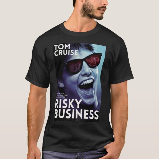 T-Shirt clássico RISKY BUSINESS 1983 (Frente)