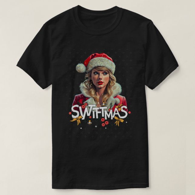 T-Shirt Clássico Swiftmas (Frente do Design)