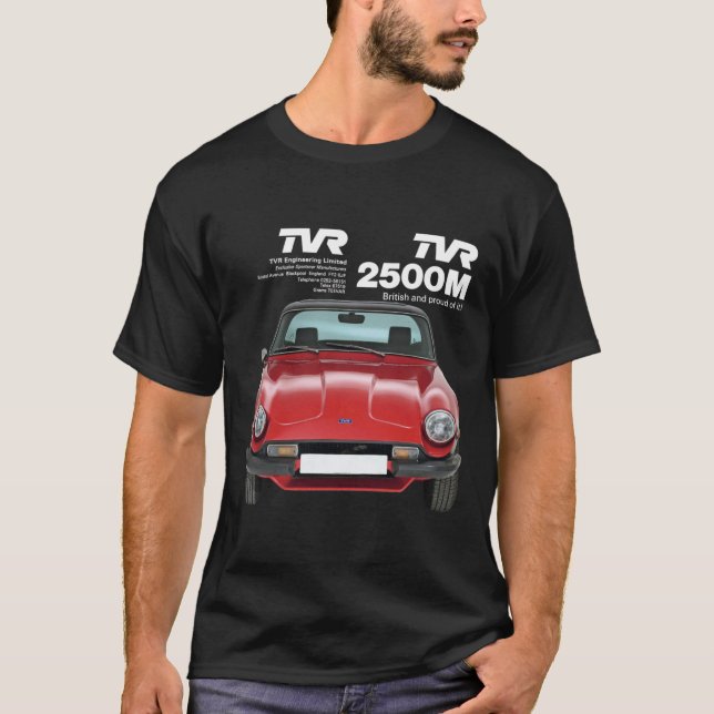 T-Shirt Clássico TVR 2500M (Frente)