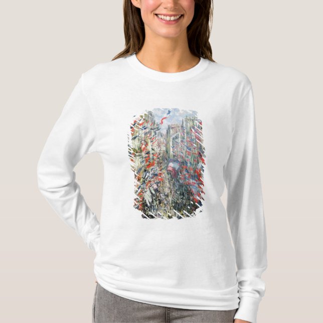 T-shirt Claude Monet | a rua Montorgueil, Paris (Frente)
