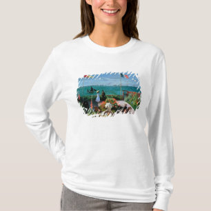T-shirt Claude Monet o terraço em Sainte-Adresse, 1867
