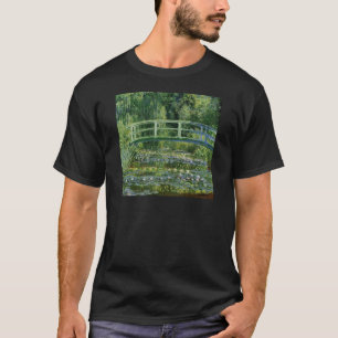 T-shirt Claude Monet Water Lily e Ponte Japonesa