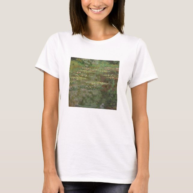 T-shirt Claude Monet | Waterlilies ou a lagoa do lírio de (Frente)