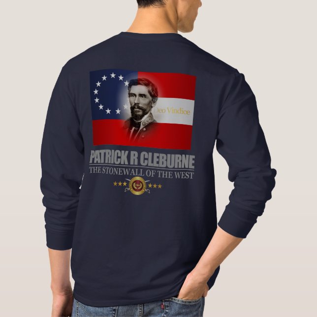 T-shirt Cleburne (Patriota do Sul) (Verso)