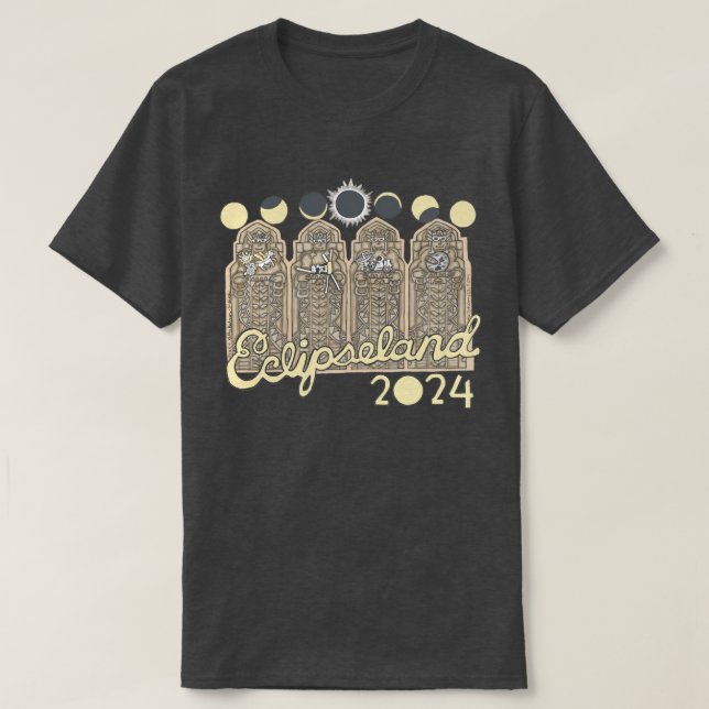 t-shirt Cleveland Eclipseland (Frente do Design)