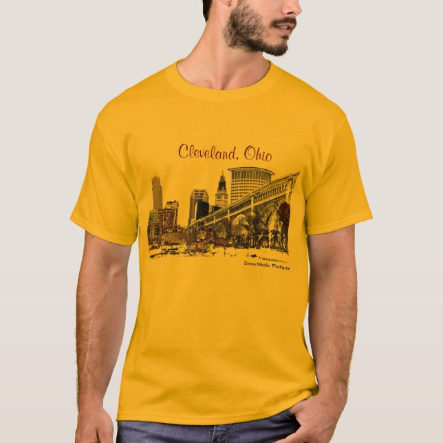 T-shirt Cleveland, Ohio (Frente)