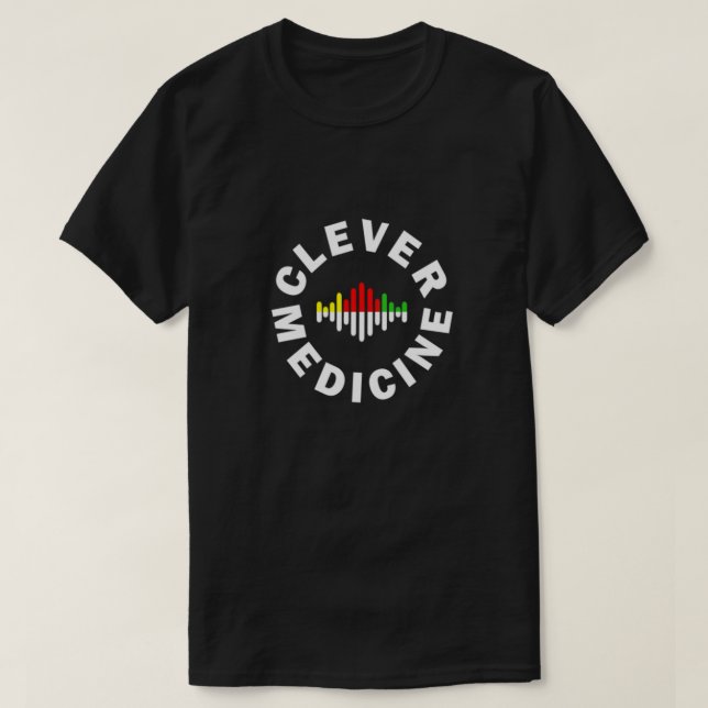 T-Shirt Clever Medicine (Frente do Design)