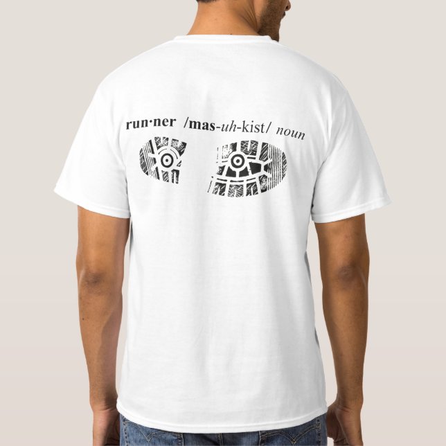 T-shirt Clever Runner ou Race Shirt (Verso)