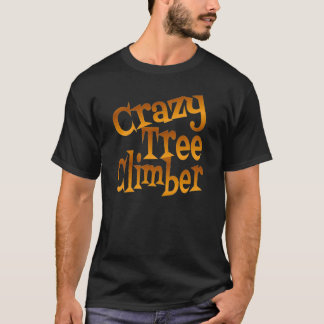 T-shirt Clima de Árvore Louco em Dourado