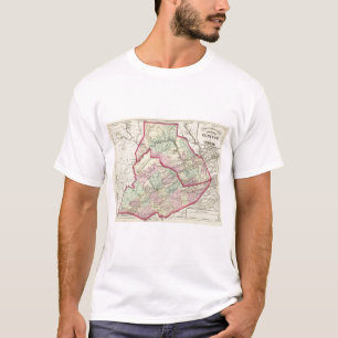 T-shirt Clinton, condados do centro
