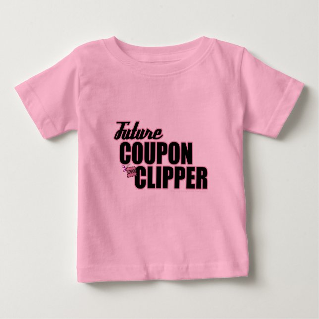 T-shirt Clipper do Cupão Futuro - Rapariga de 6 a 24 mo (Frente)