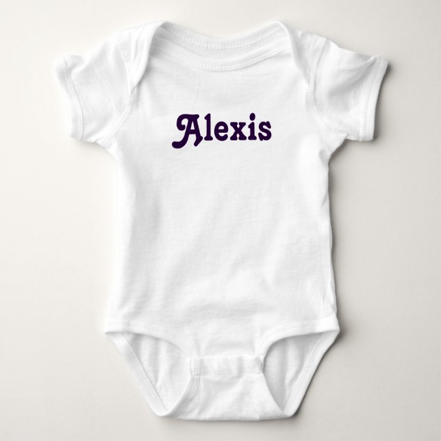 T-shirt Clothing Baby Alexis (Frente)