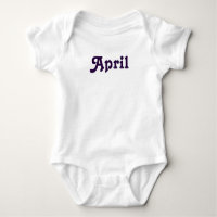 Clothing Baby April