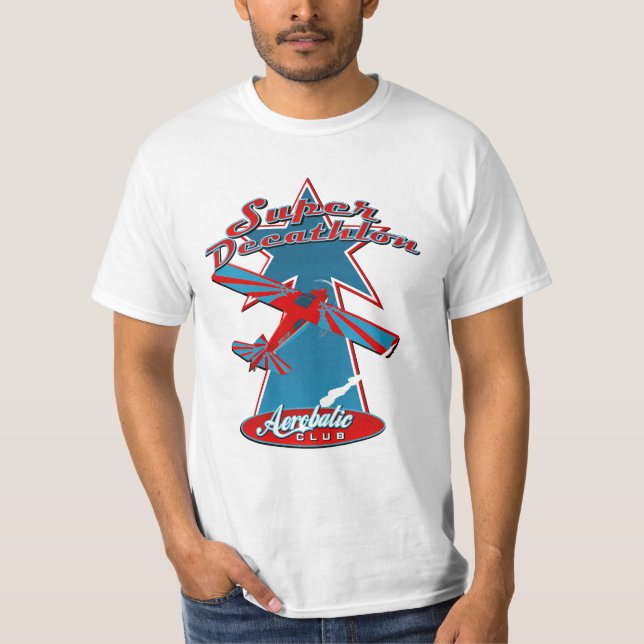 T-shirt Clube Aerobatic do Decathlon super (Frente)