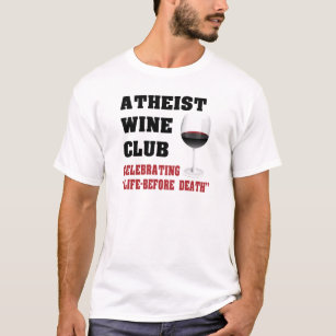 T-shirt Clube ateu do vinho