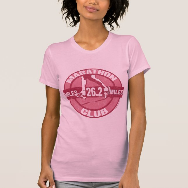 T-shirt Clube da maratona (Frente)