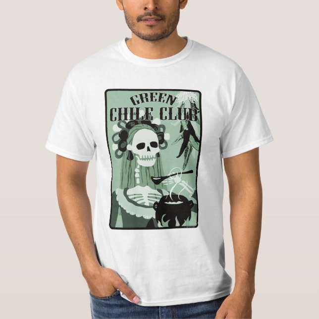 T-shirt clube de chile verde (Frente)