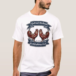 T-shirt Clube do Cockfighting da GR