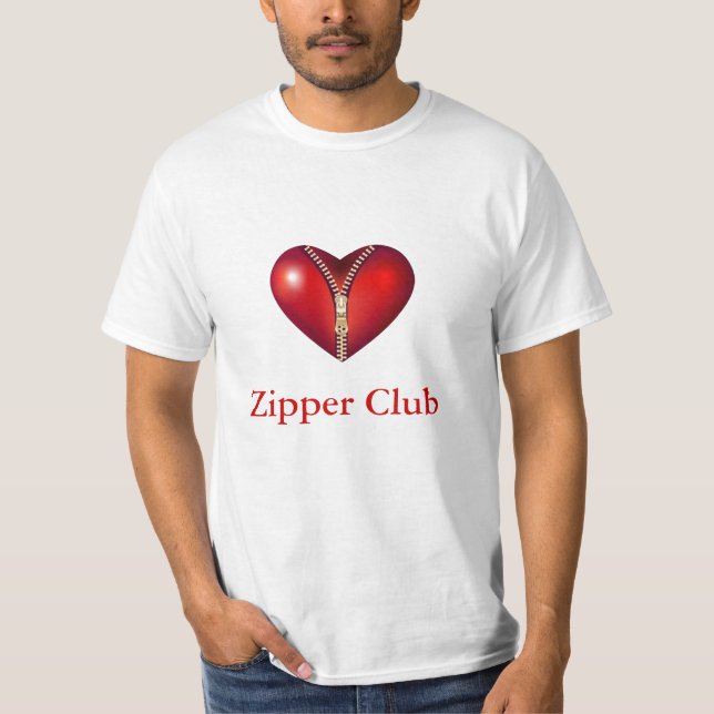 T-shirt Clube do Zipper (Frente)