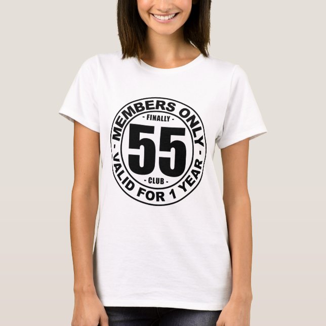 T-shirt Clube finalmente 55 (Frente)