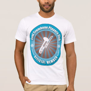 T-shirt Clube legal dos jogadores de Trombone