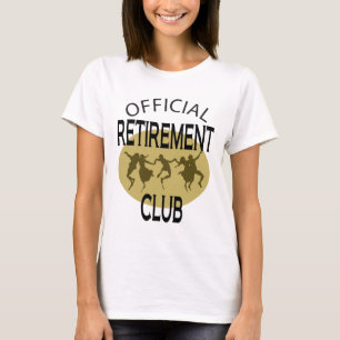 T-shirt Clube oficial da aposentadoria