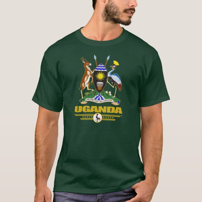 T-shirt COA do Uganda (Frente)