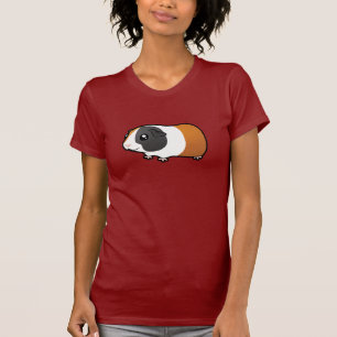T-shirt Cobaia dos desenhos animados (cabelo liso)