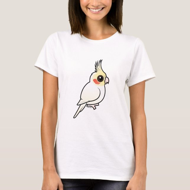 T-shirt Cockatiel de Lutino (Frente)