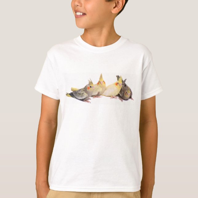 T-shirt Cockatiels (Frente)