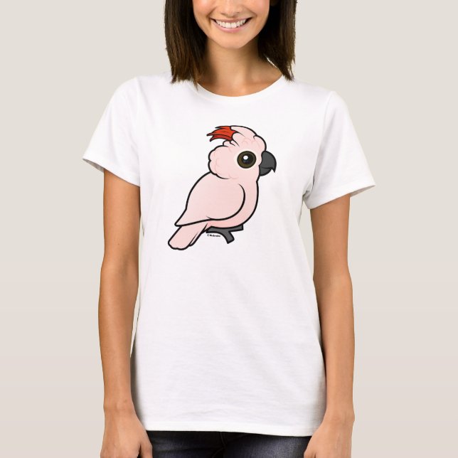 T-shirt Cockatoo com creme de salmão (Frente)