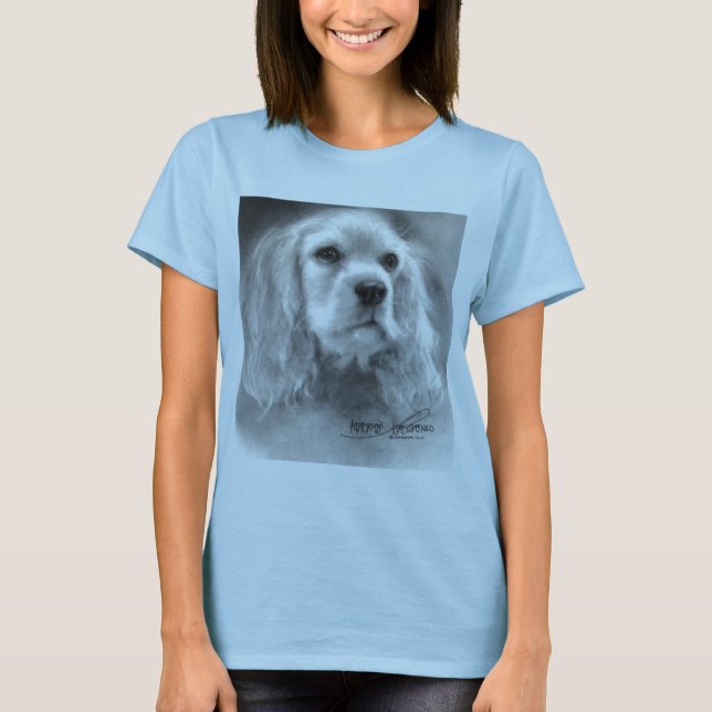 T-shirt Cocker spaniel (Frente)