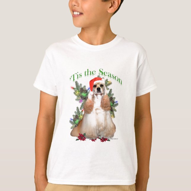T-shirt Cocker Spaniel "Tis (Frente)