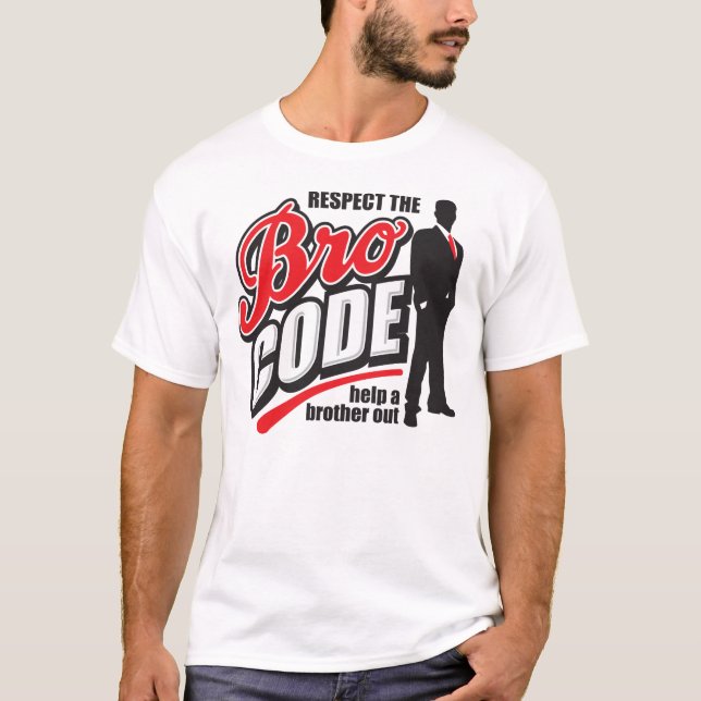 T-shirt Código Bro (Frente)